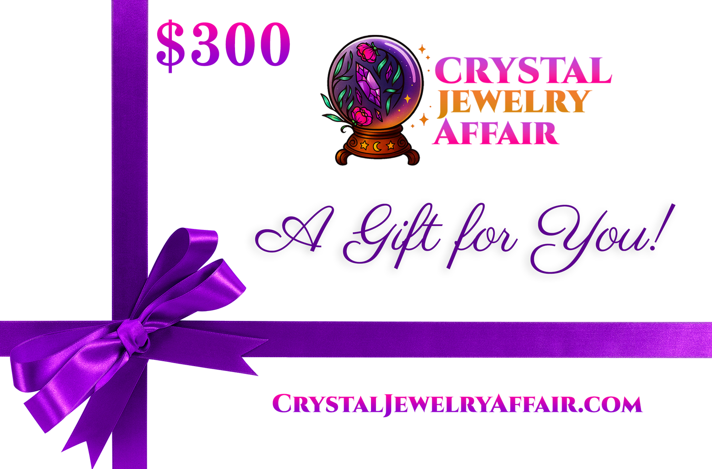 Crystal Jewelry Affair Gift Card