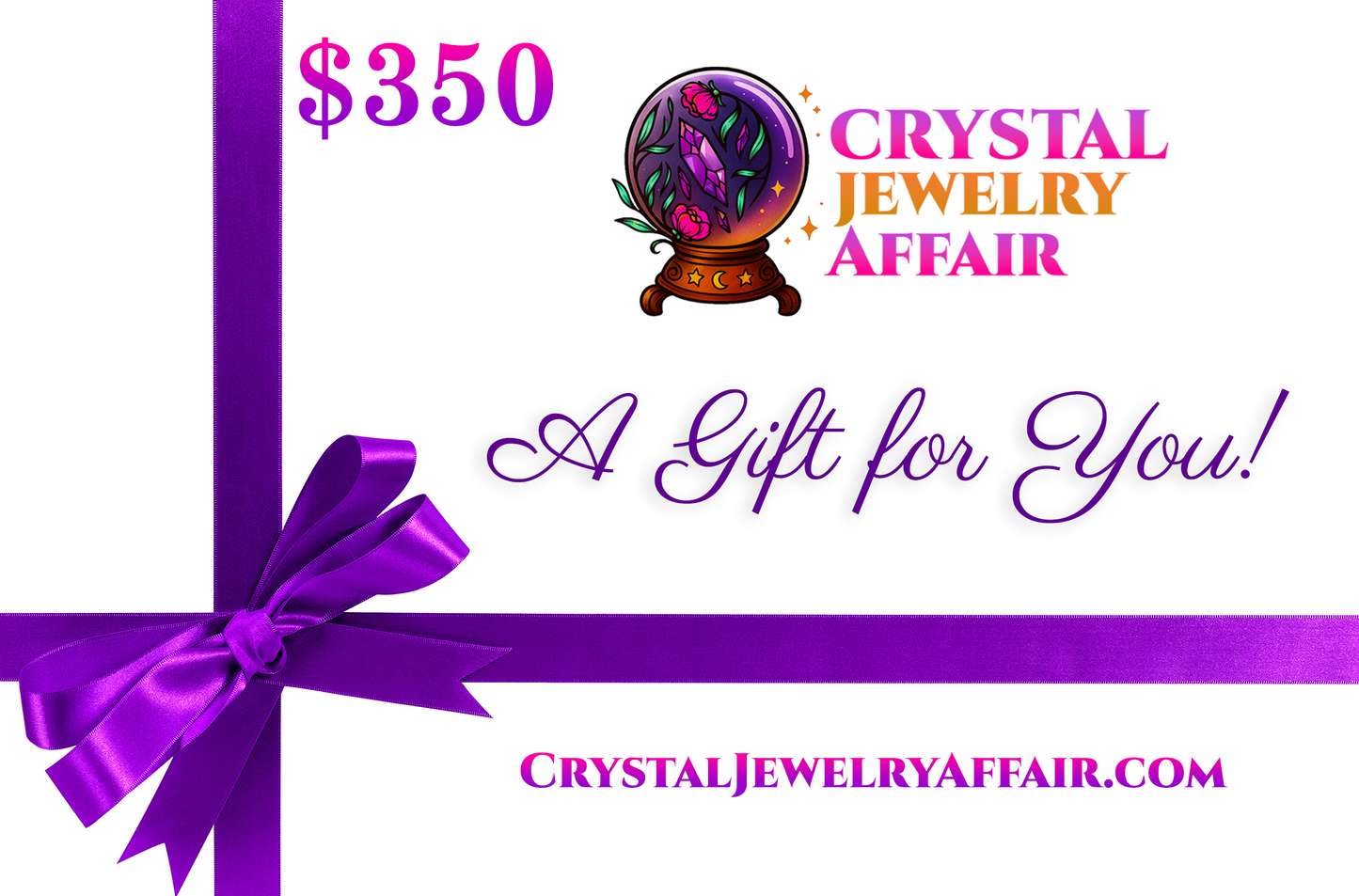 Crystal Jewelry Affair Gift Card